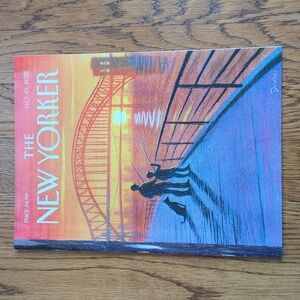 The New Yorker Magazine Oct. 10, 2022 Sunset Catch Eric Drooker